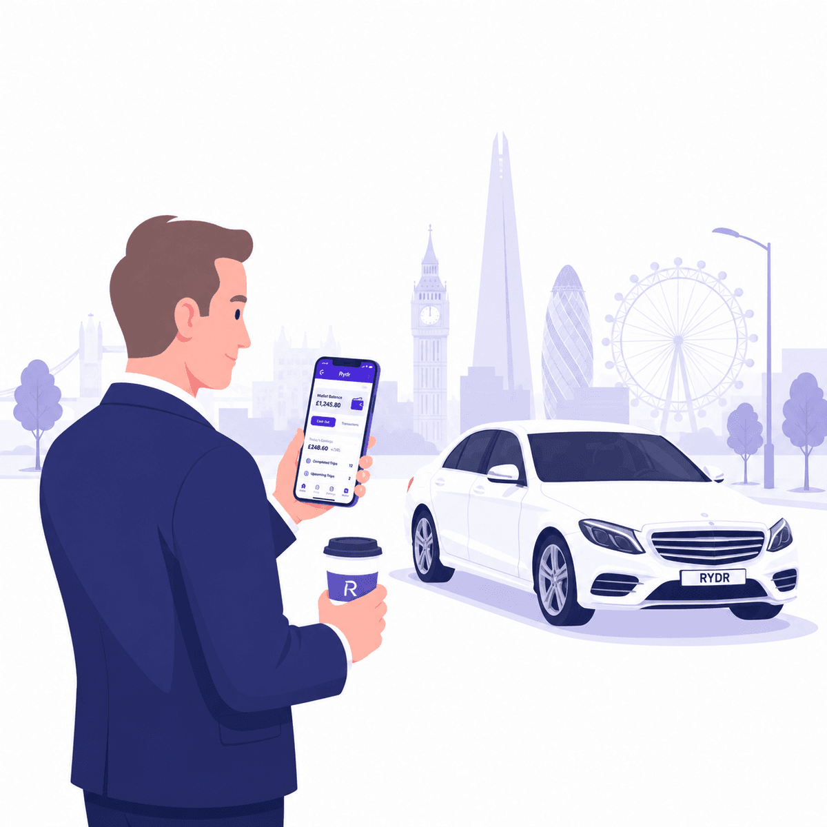 Rydr London Executive Chauffeur