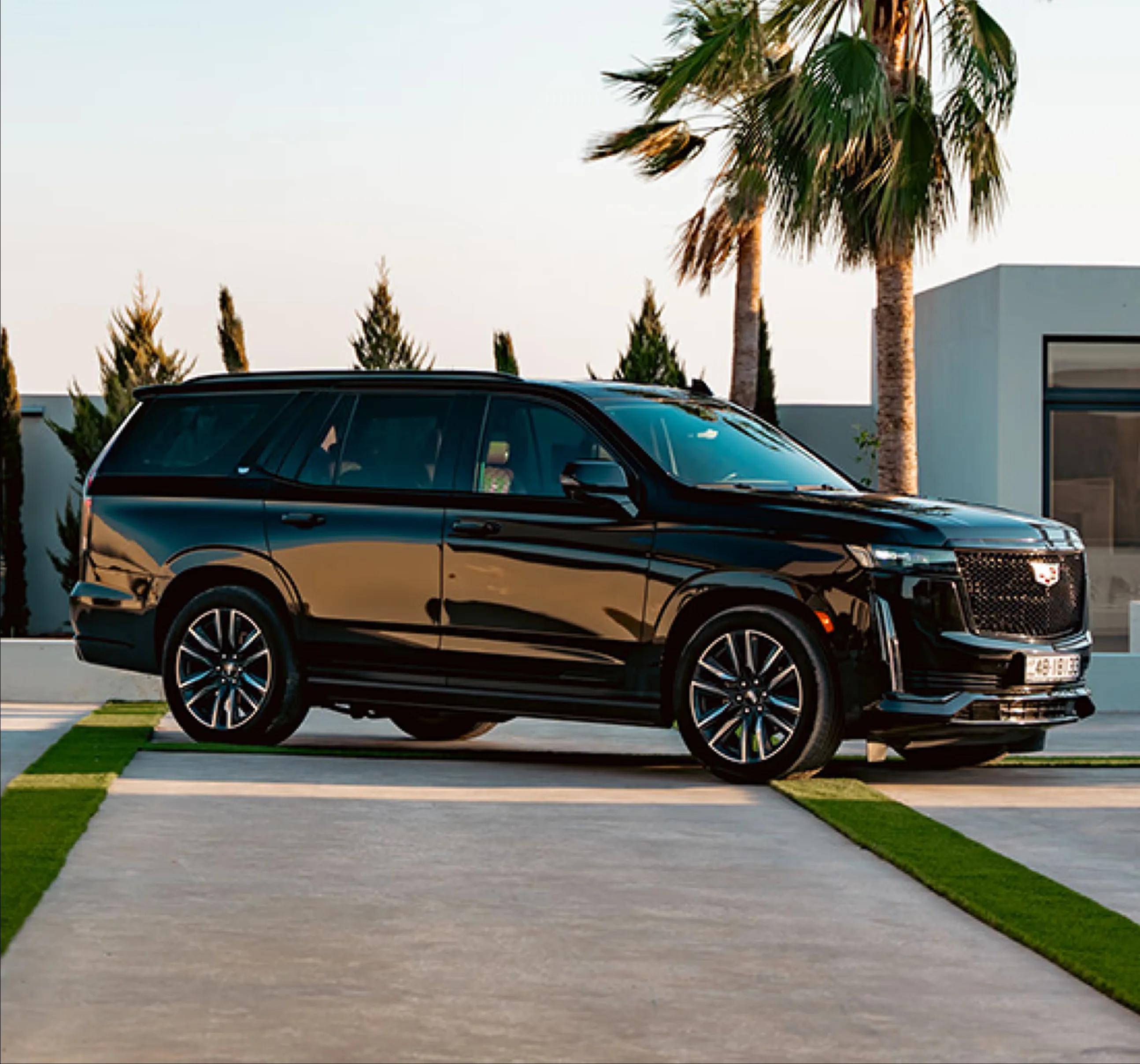 Luxury black Car